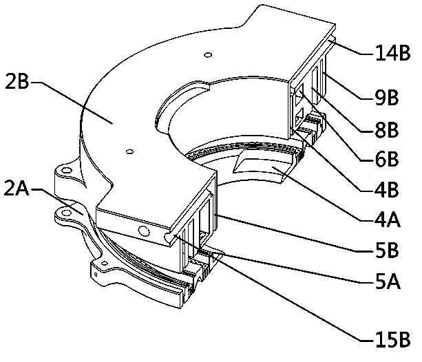 Airtight and two-level porous gas-liquid recycling device for immersion-type photoetching machine