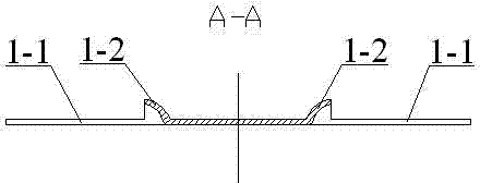 Three-dimensional cross-shaped biaxial tension test piece