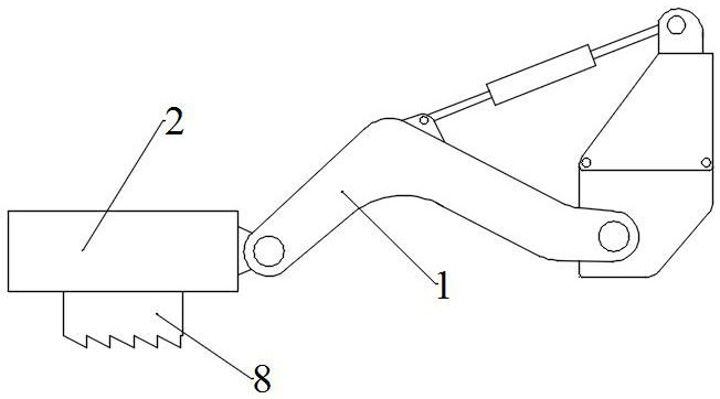 Ramp lifting ramp construction device