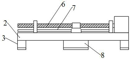 Ramp lifting ramp construction device