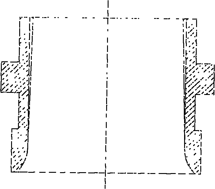 Numerical control milling process method of thin-walled part die cavity