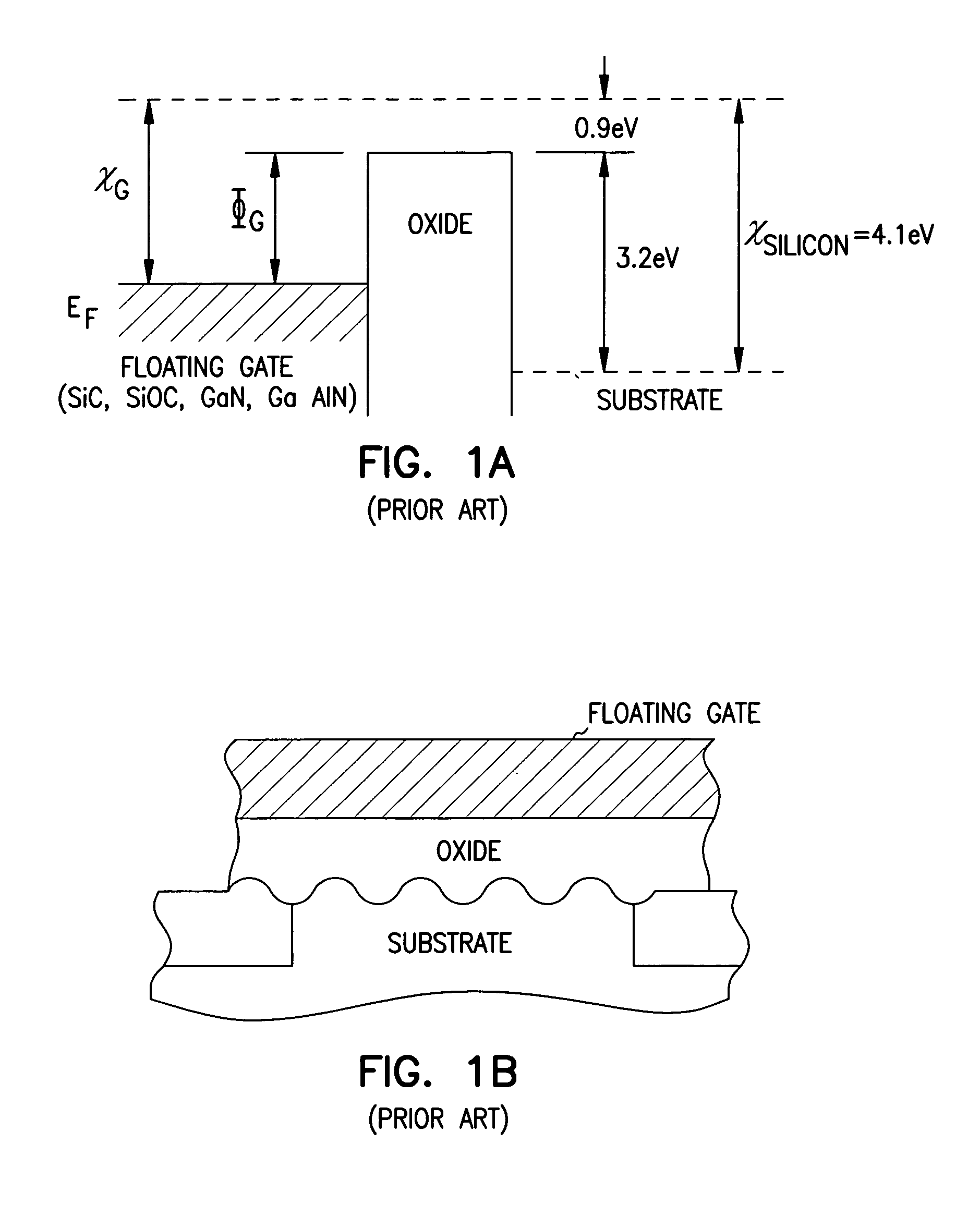 Flash memory with low tunnel barrier interpoly insulators