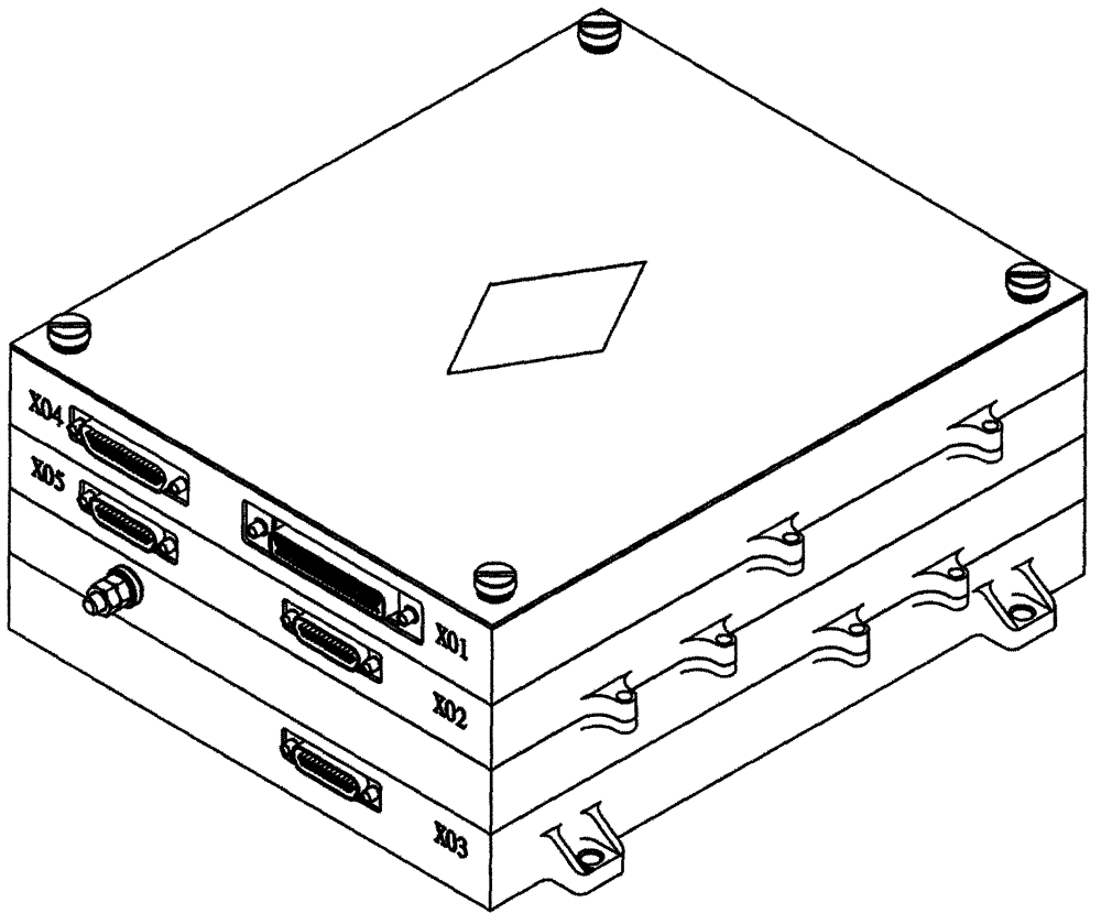 Line box for aerospace craft star sensor