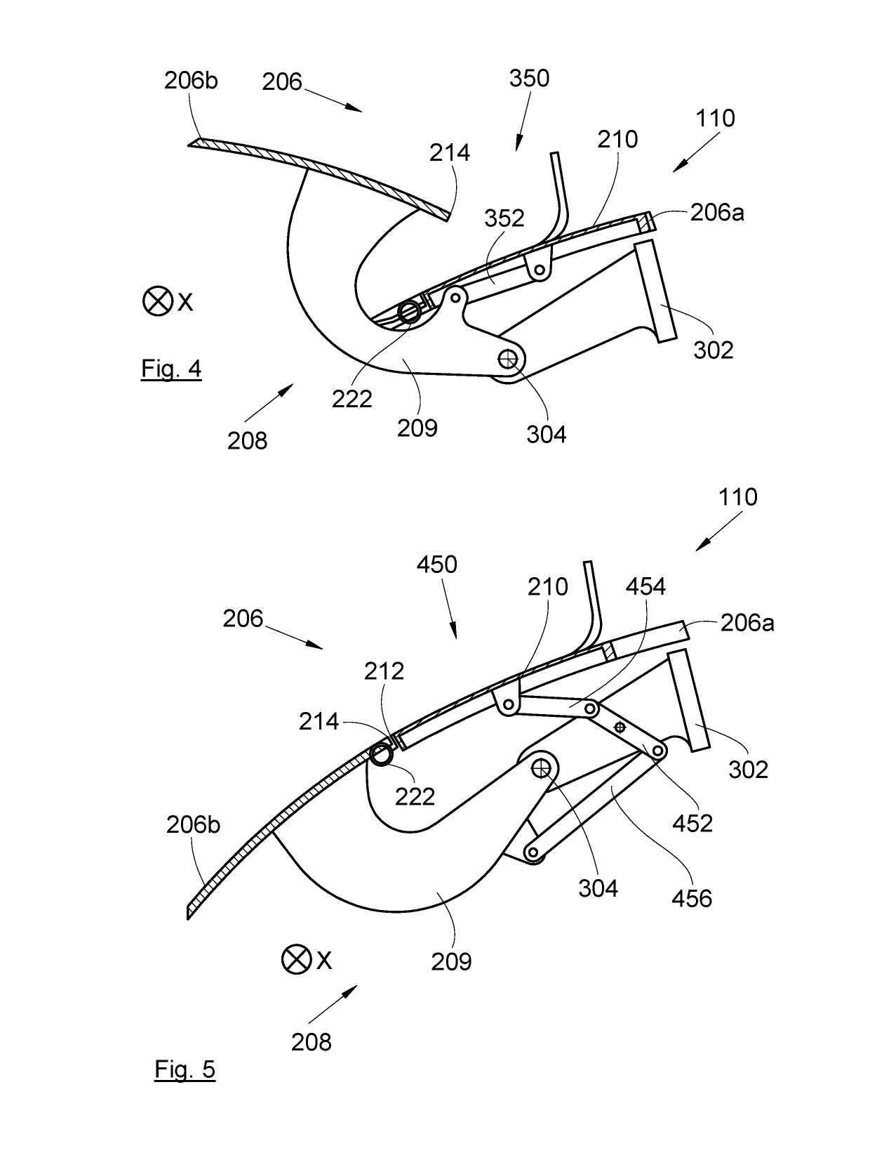 Dual-flow jet engine for an aircraft with an improved aperture