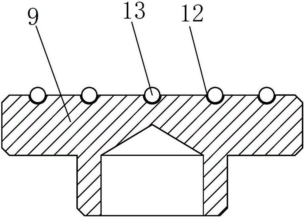 Clamp used for universal steel submerged-arc welding