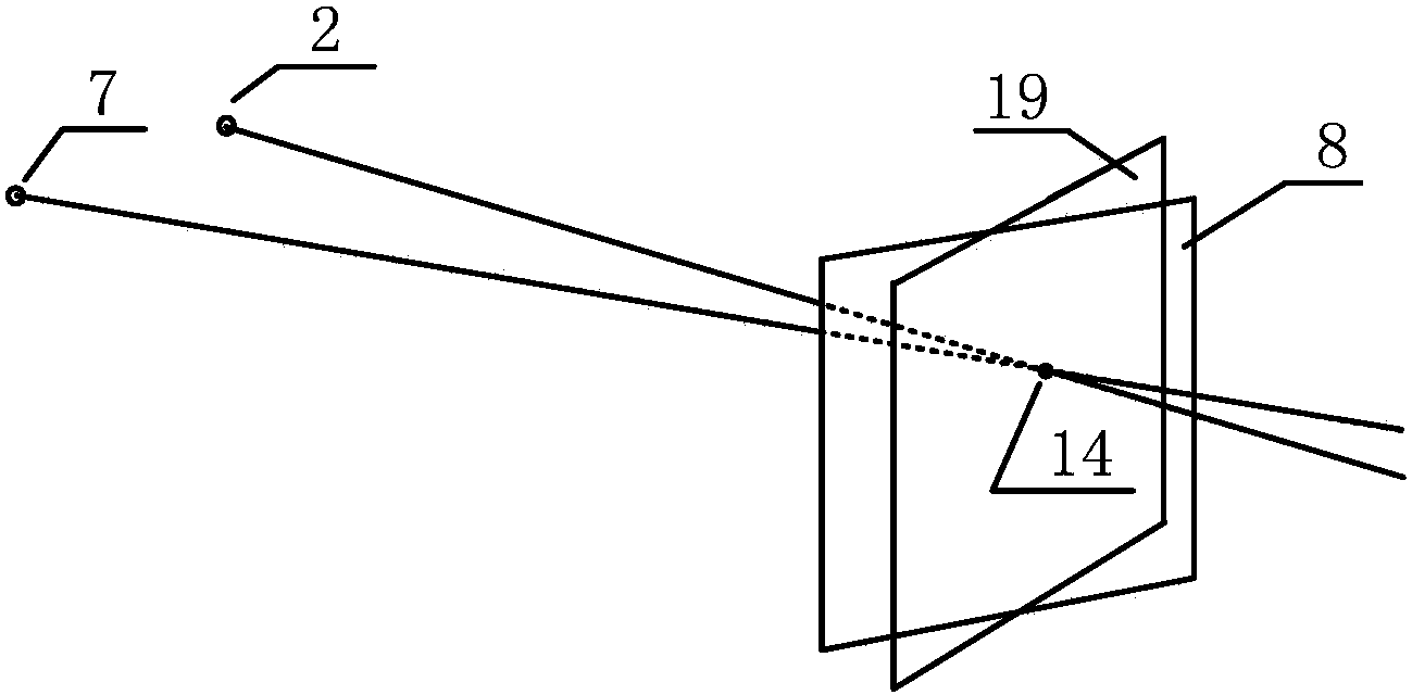 Positioning device and positioning method of handheld imaging system