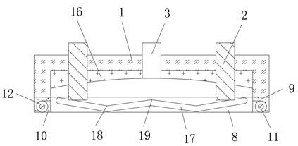 Shell plane weld joint passivation device for machining