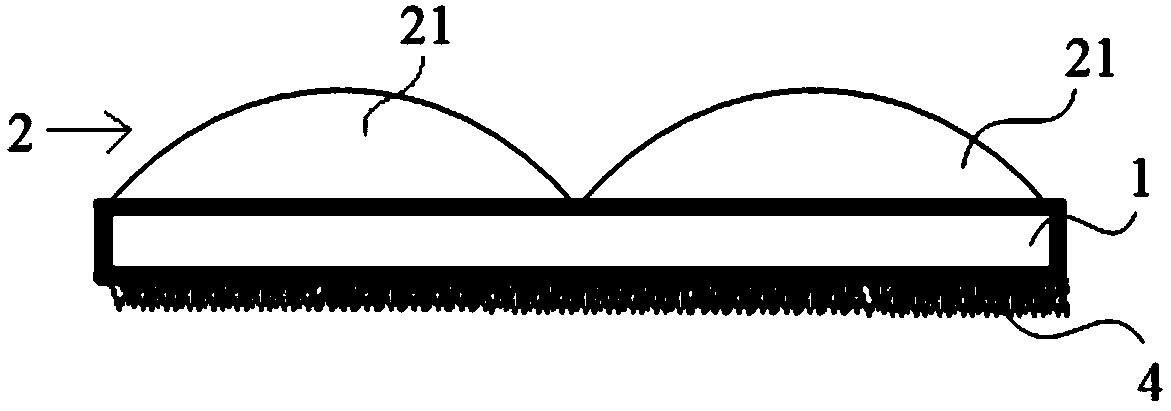 Optical film material structure and formation method thereof, and display device