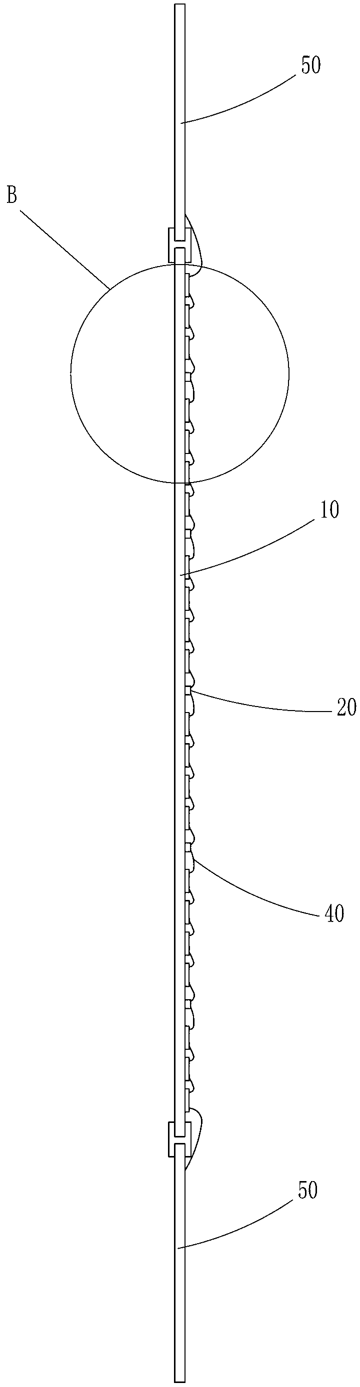 LED (light-emitting diode) lamp and filament thereof