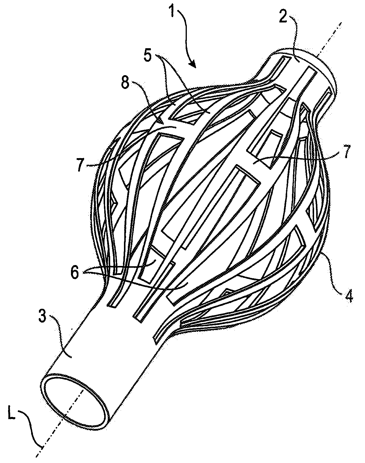 Implant for stabilizing vertebrae or bones