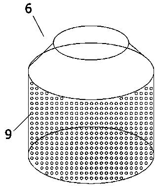 Glass shot blasting device for optimizing surface of small-wire-diameter spring