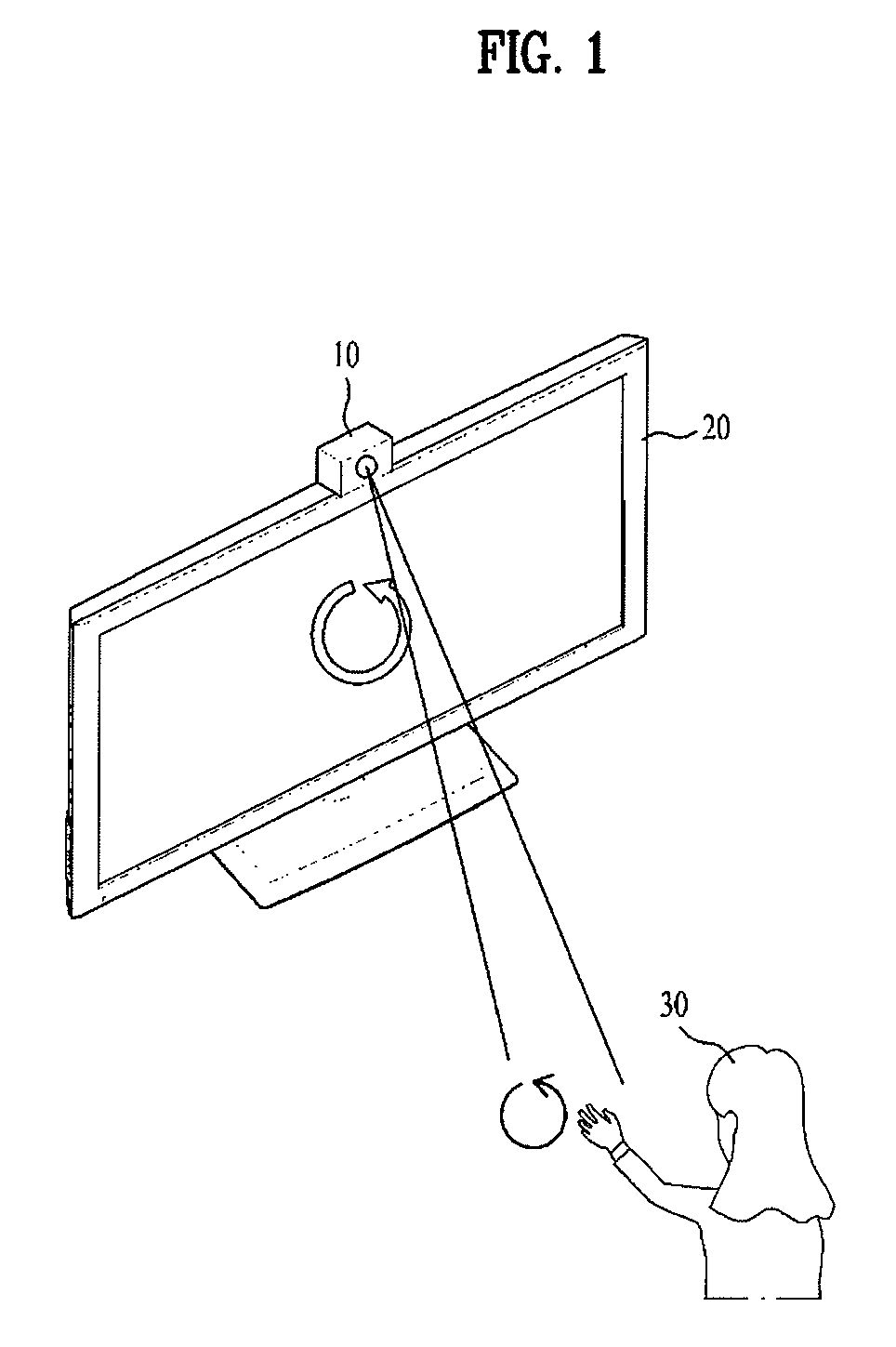 Gesture-based user interface method and apparatus