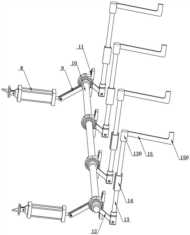 Automatic anchor bolt thermal shrinkage production line