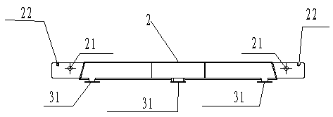 Steel ladle moulding bed for steel ladle inner lining integral casting and steel ladle inner lining integral casting method