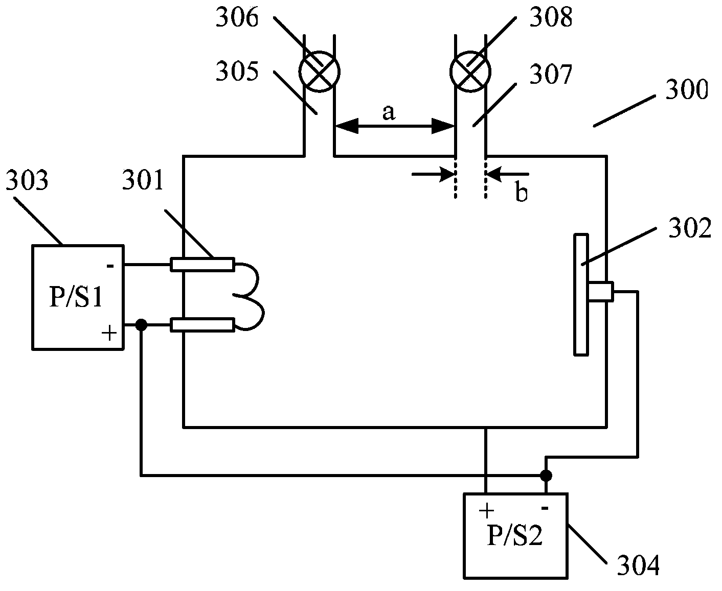 Ion source of injection device and ion injection method