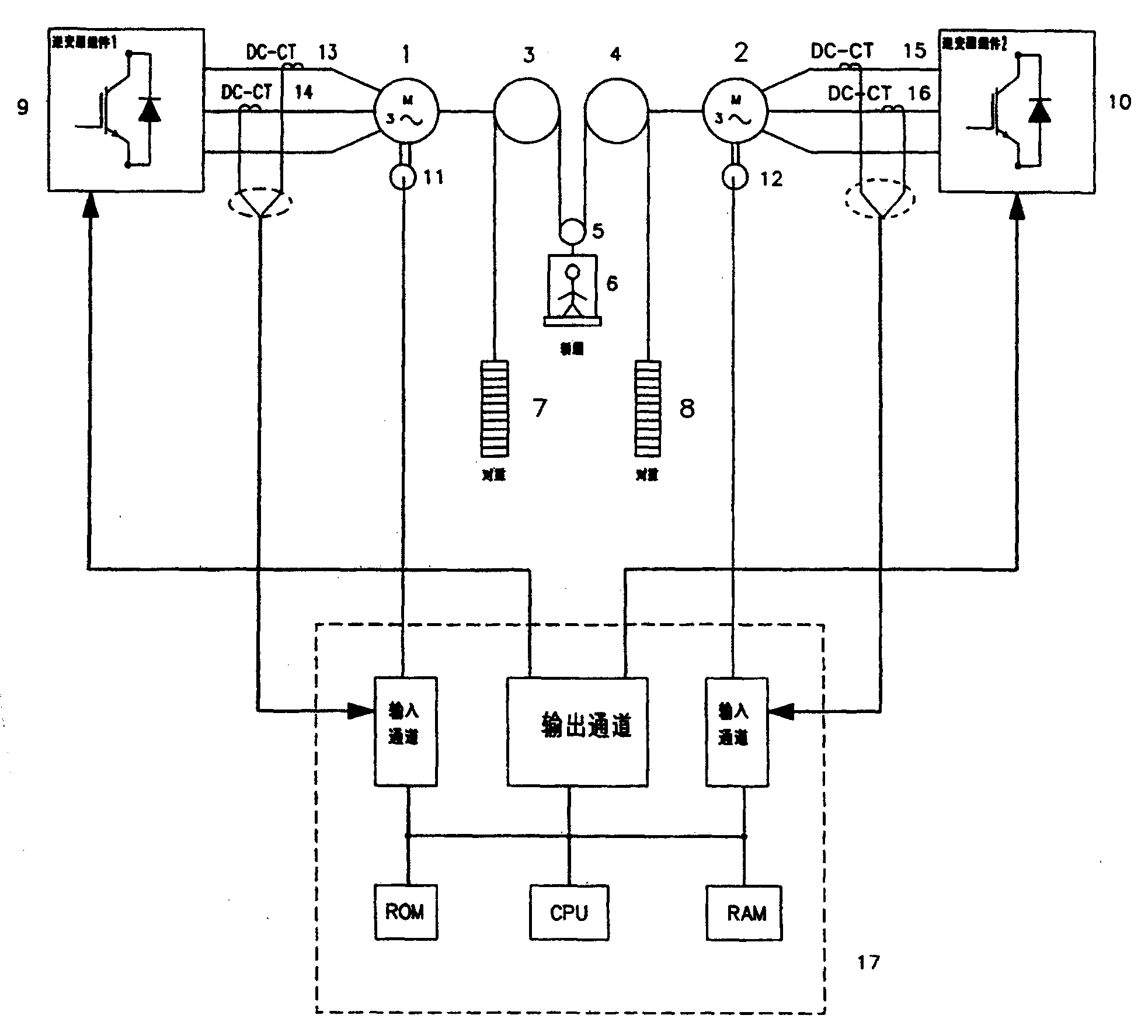 Elevator control device