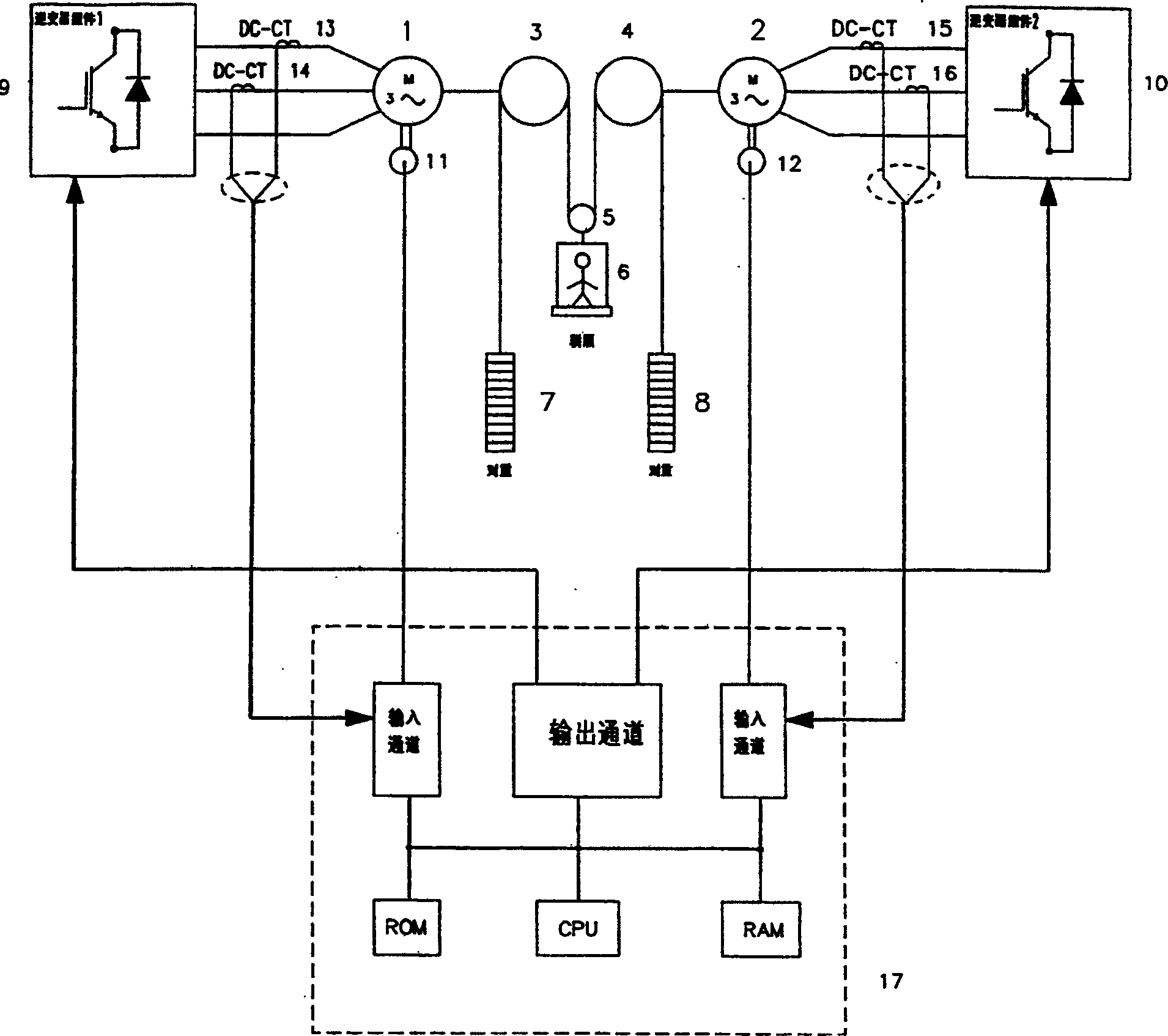 Elevator control device