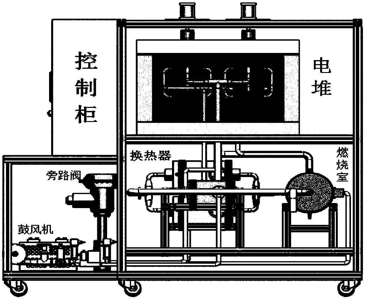 Load power switching method for solid oxide fuel cell