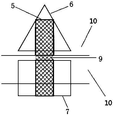 Method for constructing multi-phenological-type aquatic plant community interception zones for small river