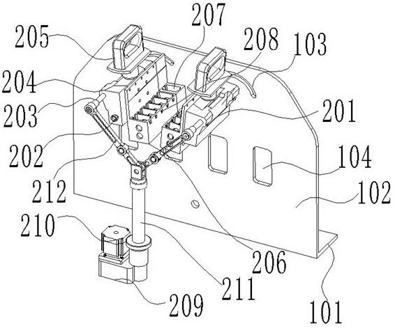 Carbon brush cambered surface automatic grinding tool and using method thereof