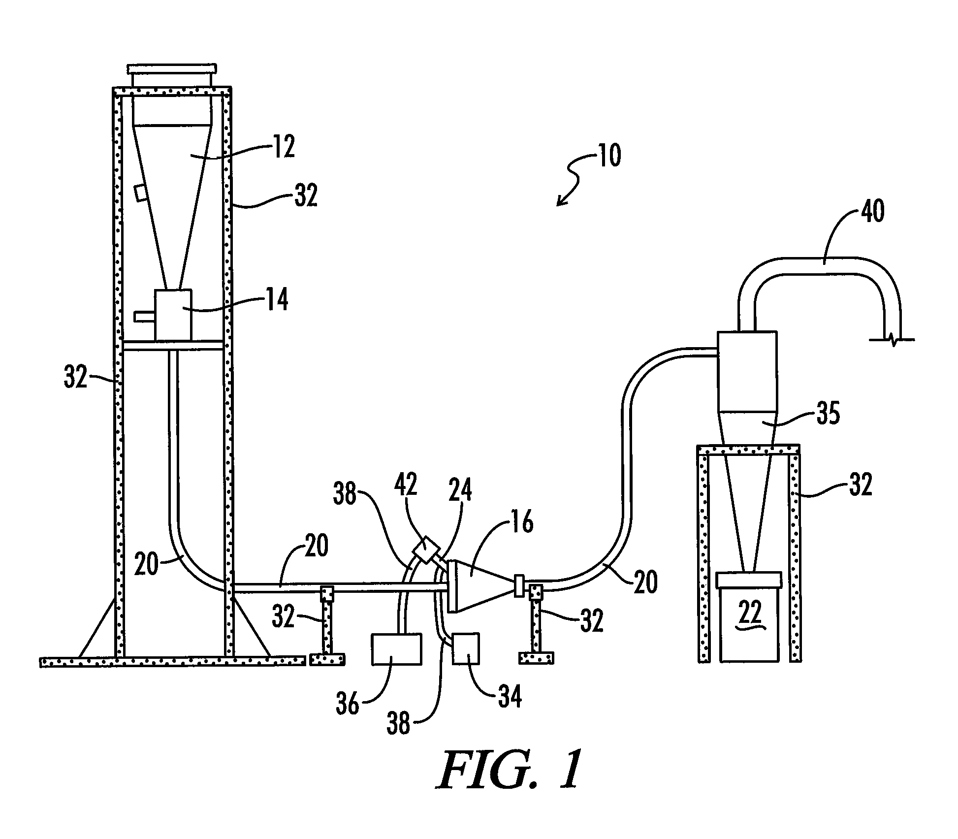 Fly ash treatment system and method of use thereof