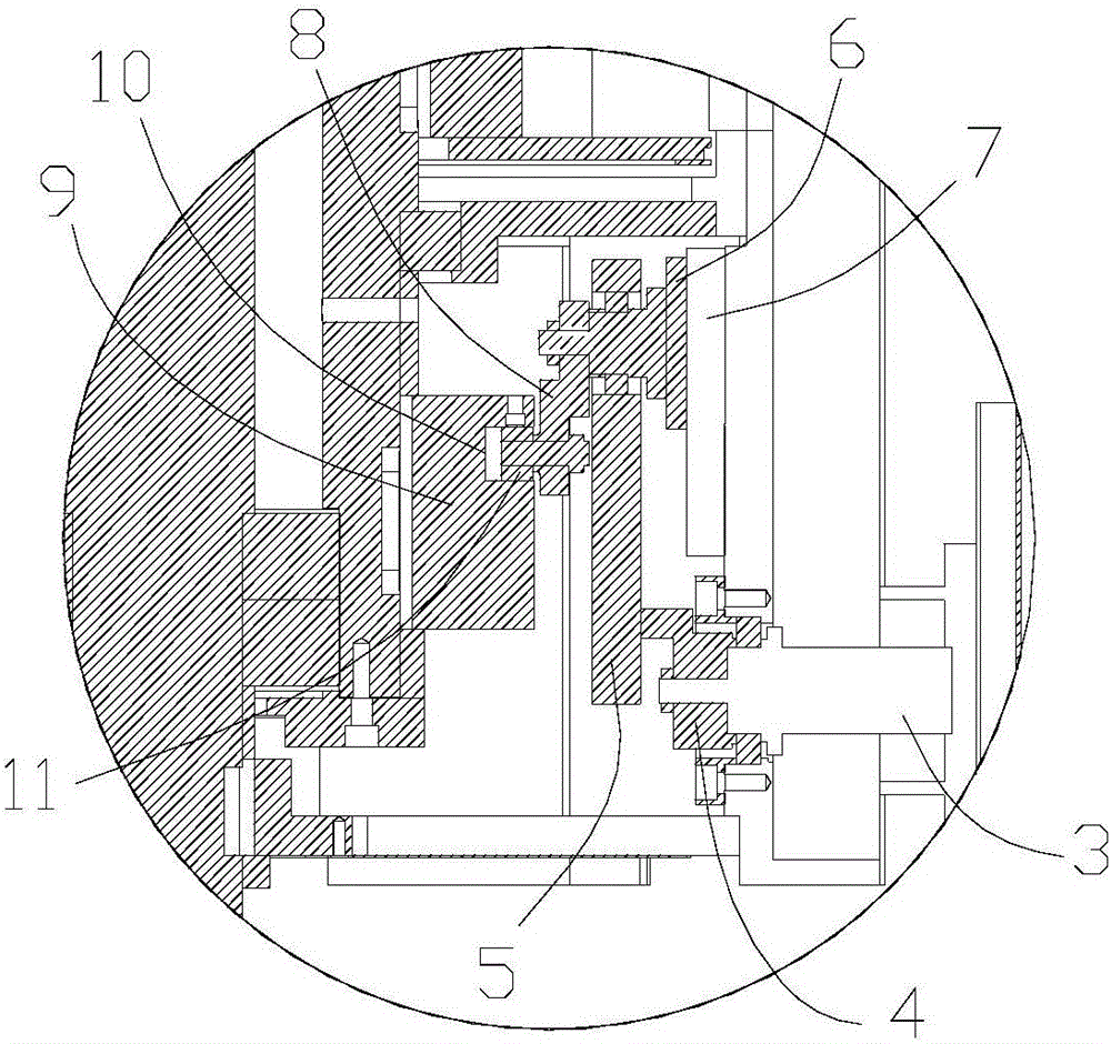 Forward and reverse lamination device of hygienic products