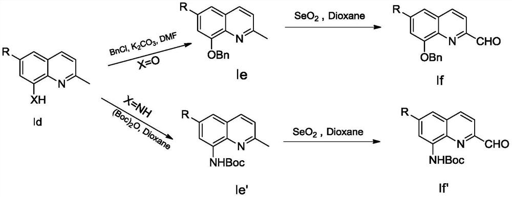 A 2-carboxypiperazine-linked tacrine-8-amino(hydroxy)quinoline derivative and its preparation and application