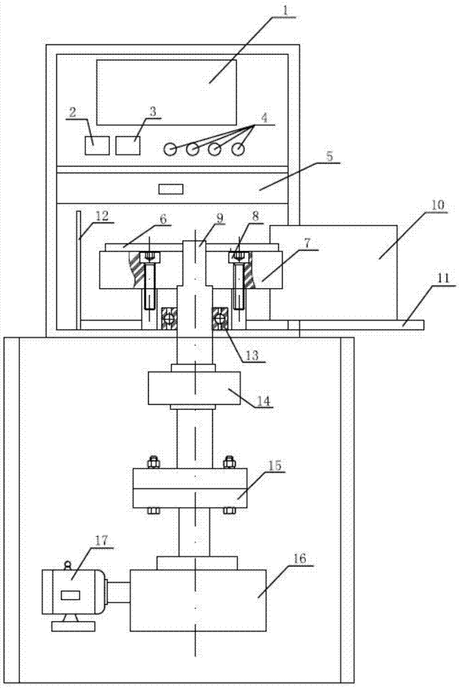 A torsional fatigue test method for arc springs in a dual-mass flywheel structure