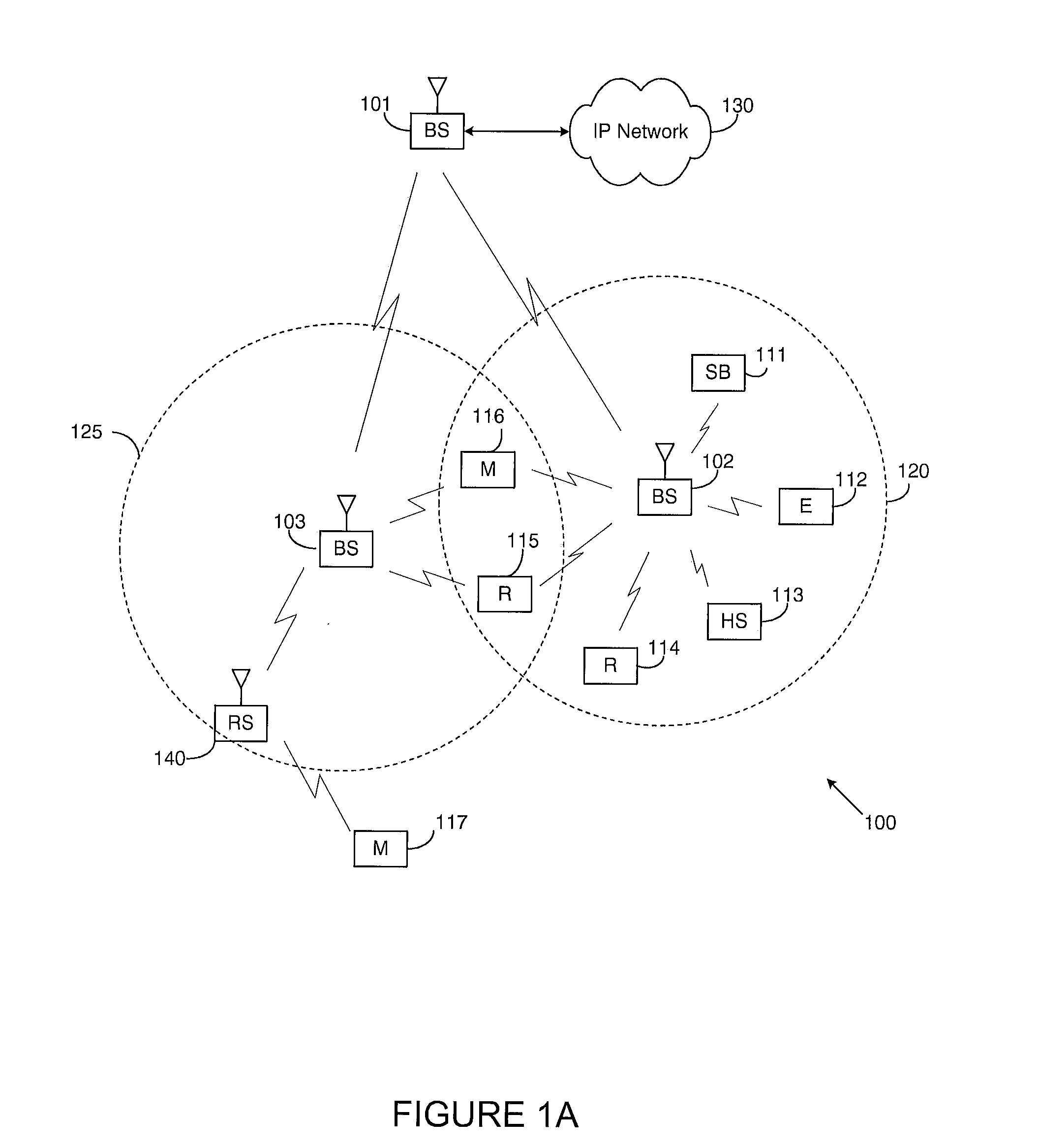 Method and apparatus for relaying wireless traffic in a wireless network