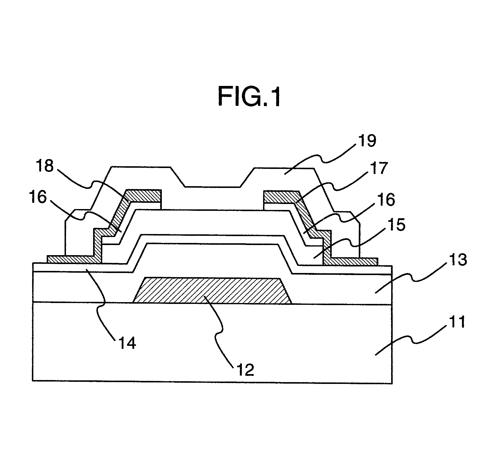 Thin film transistor and active matrix type liquid crystal display device