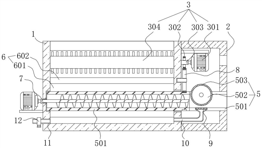 Municipal waste treatment device with water source separation function