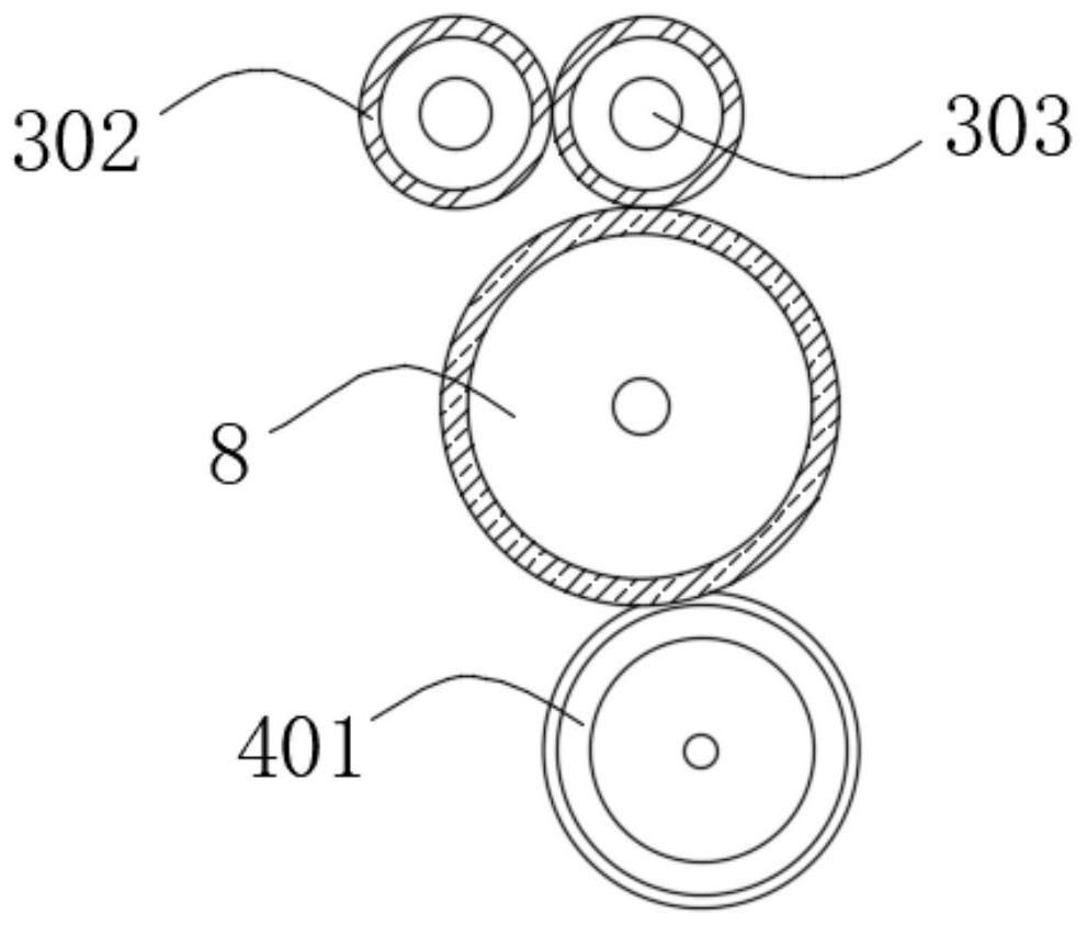 Municipal waste treatment device with water source separation function