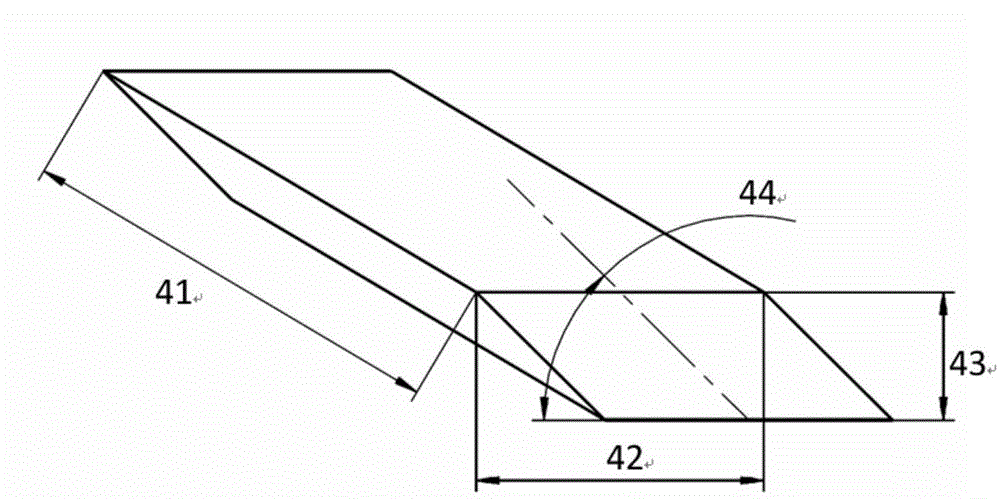 Cooling structure for high-temperature rotating wheel disc