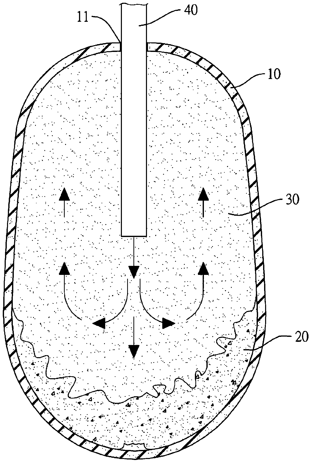 Traditional Chinese medicine-containing fruit and preparation method thereof