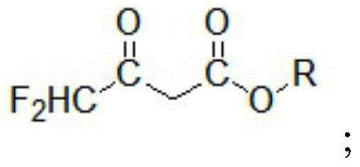 Method for preparing alkyl 4,4-difluoroacetylacetate