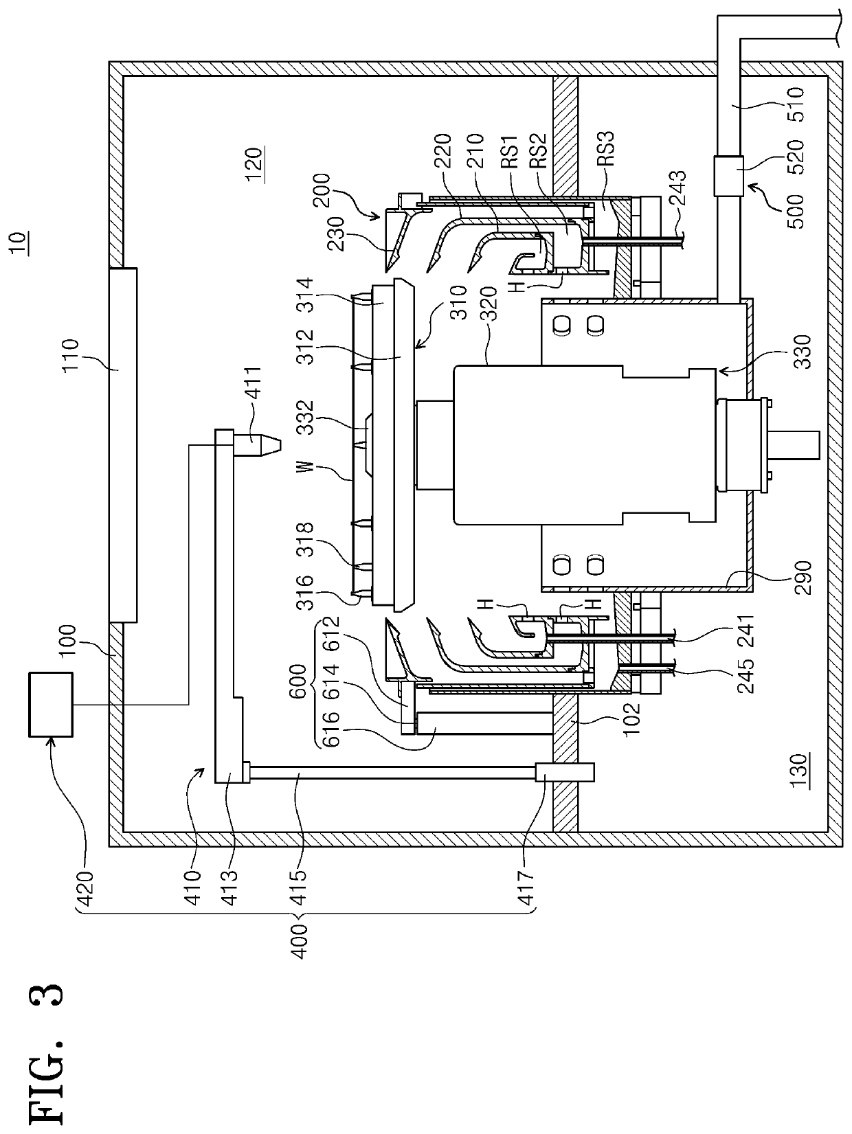 Support unit and apparatus for treating substrate