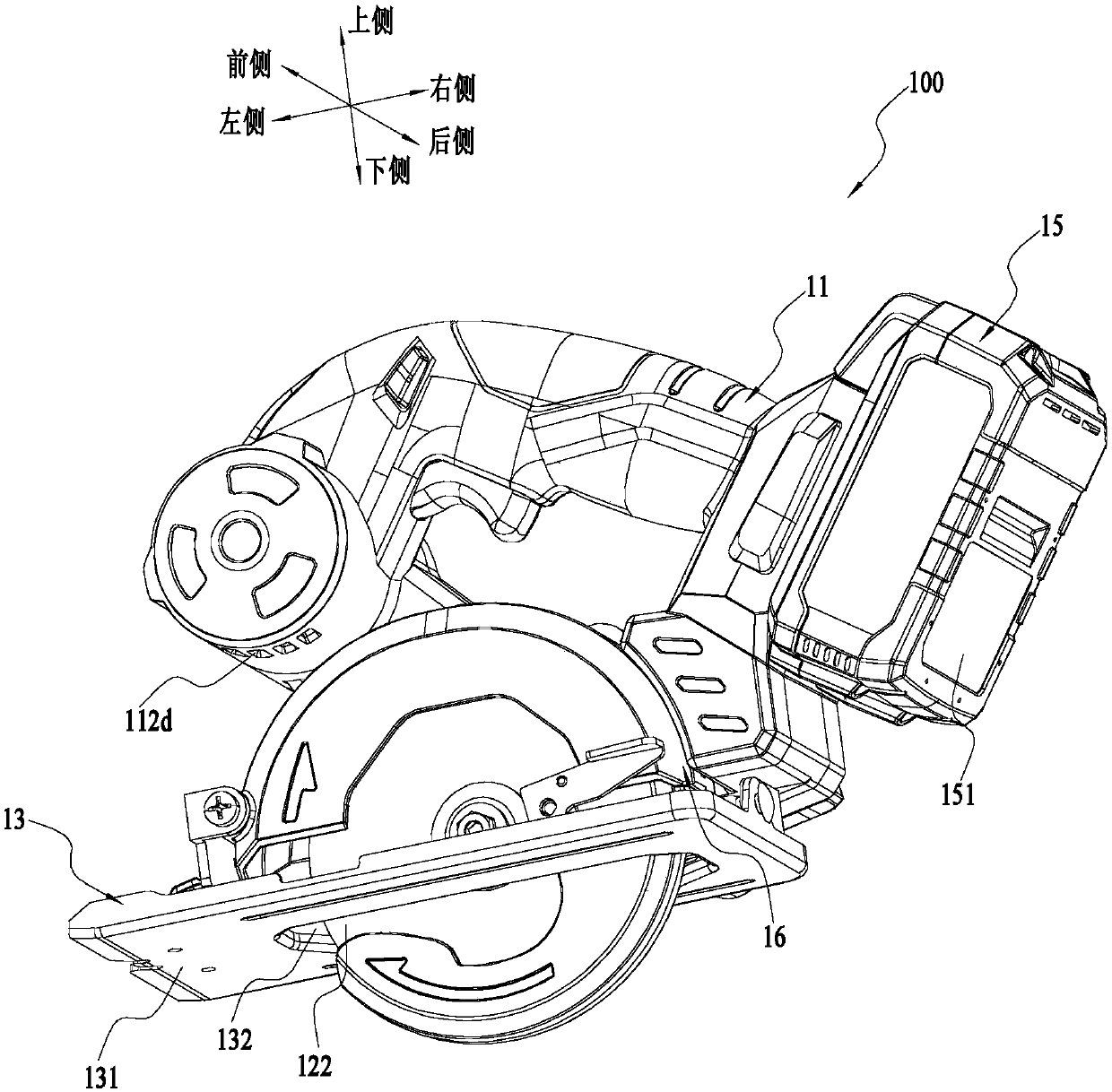 Electric circular saw