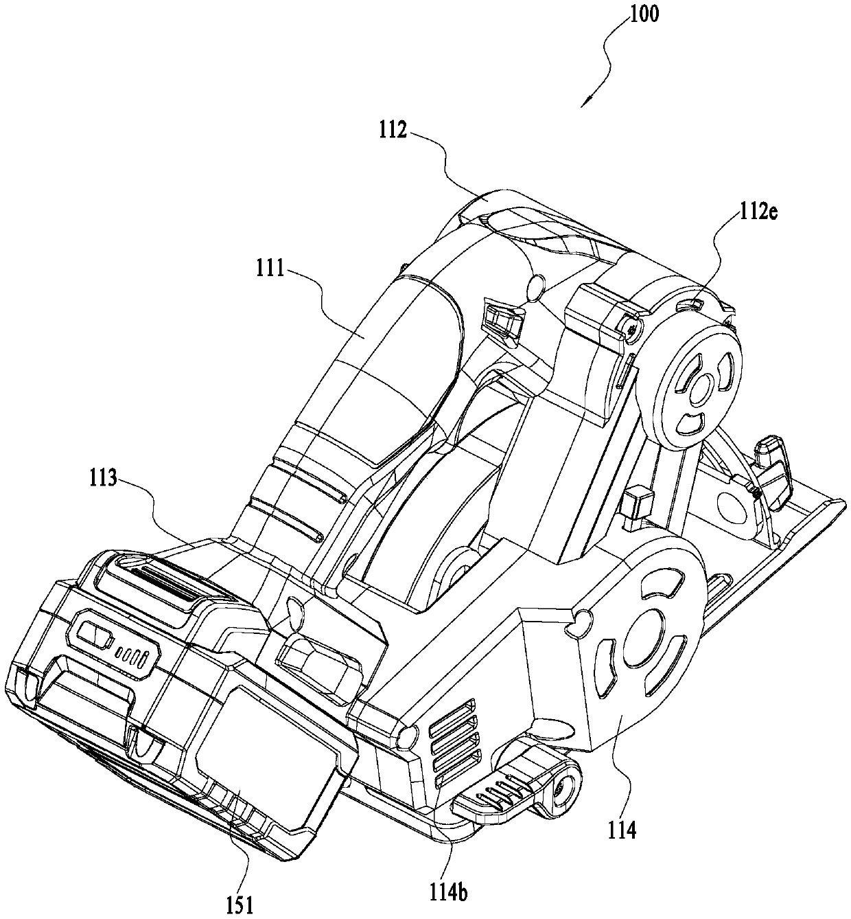 Electric circular saw