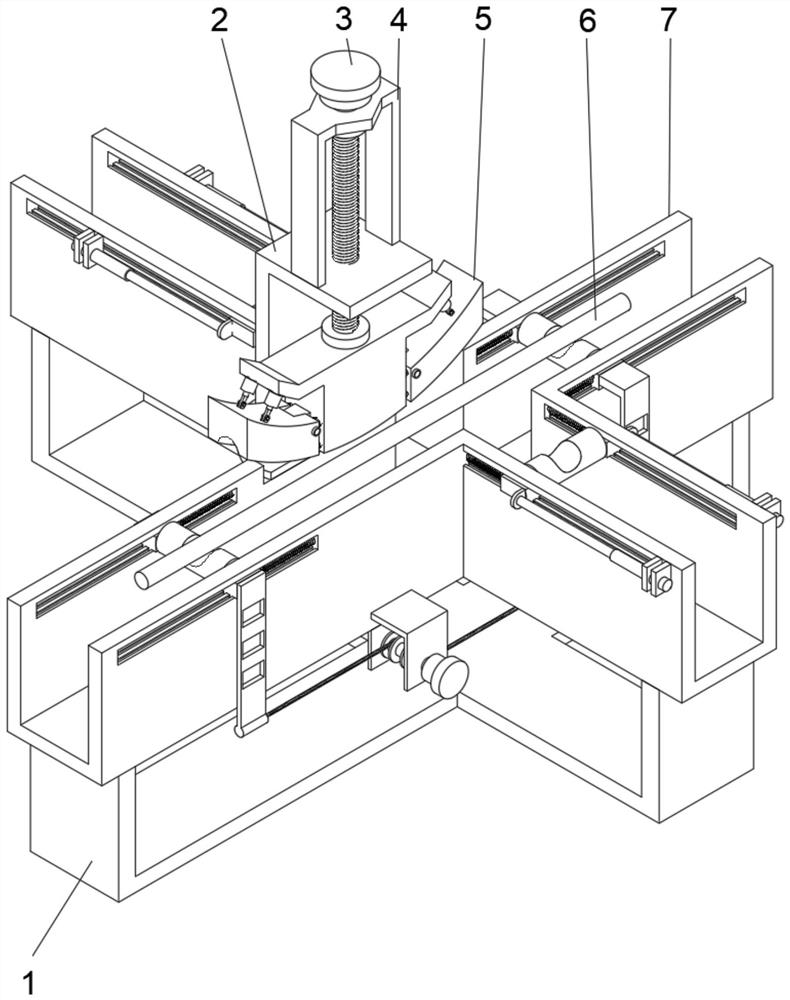 Pipe body bending equipment capable of rapidly bending to different degrees and used for ship construction