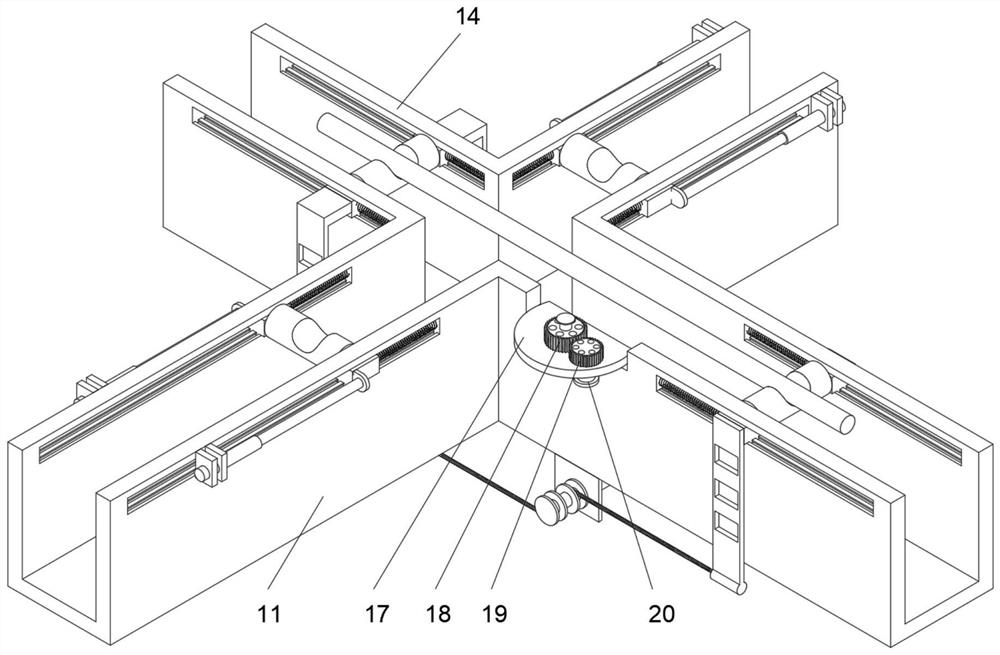 Pipe body bending equipment capable of rapidly bending to different degrees and used for ship construction