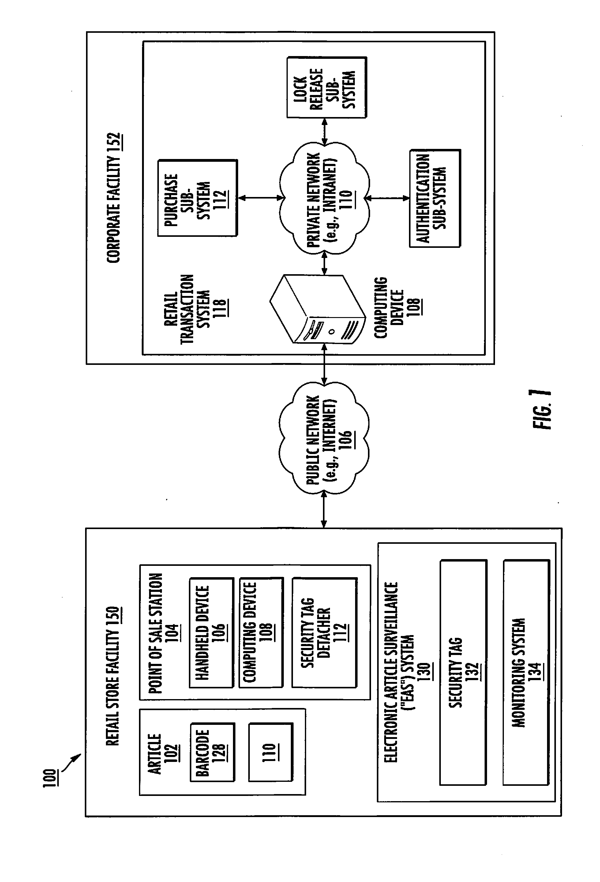 Security tag for application to footwear