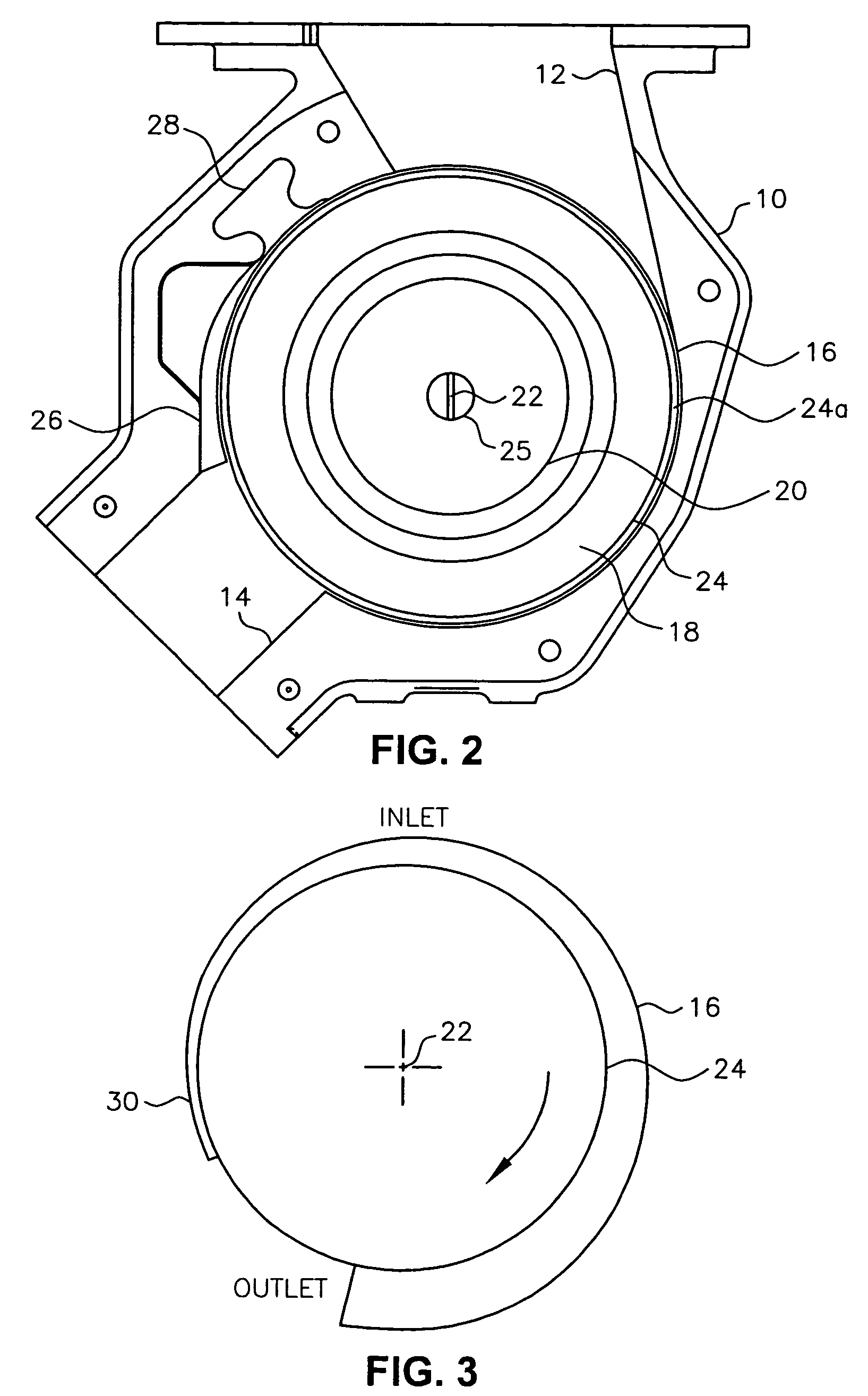 Bulk material pump feeder with reduced disk jamming