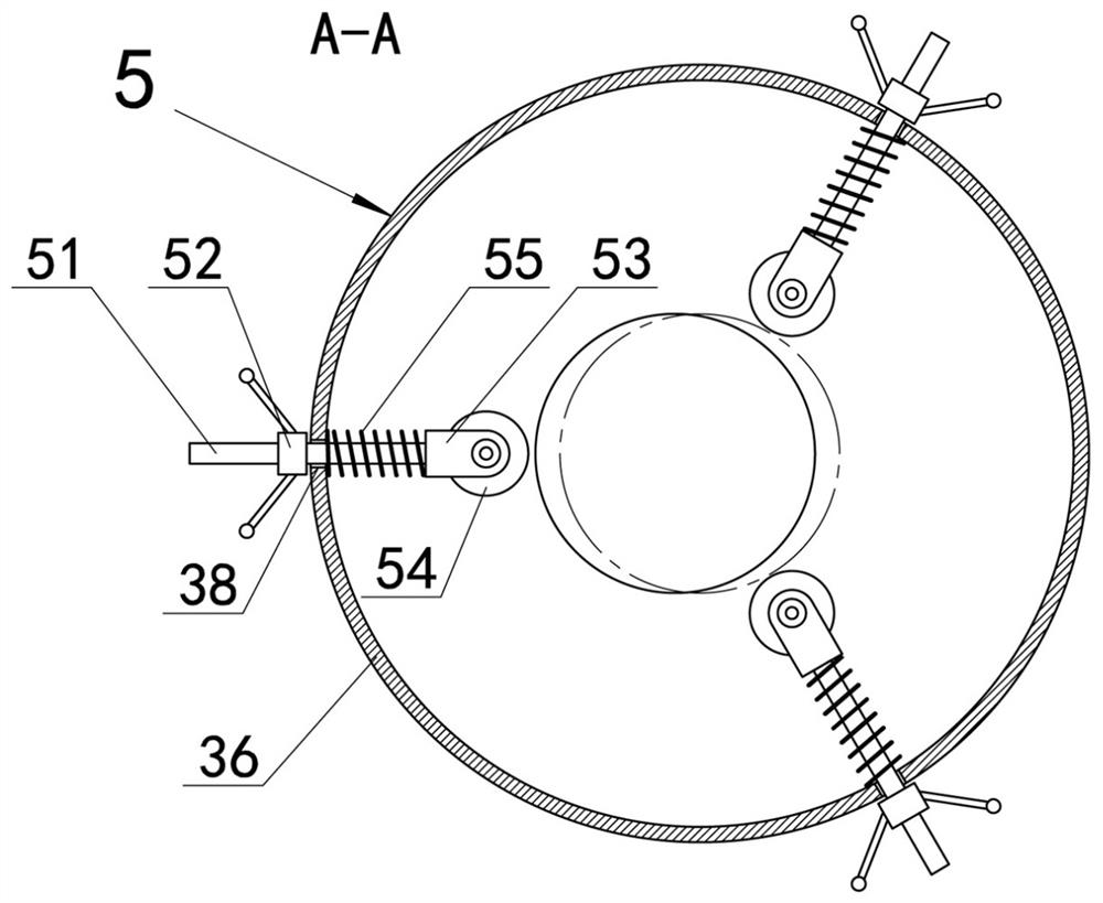 Lifting cast-in-place pile head cutting device