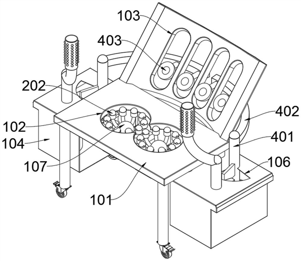 Portable rehabilitation exercise device for nursing of old people