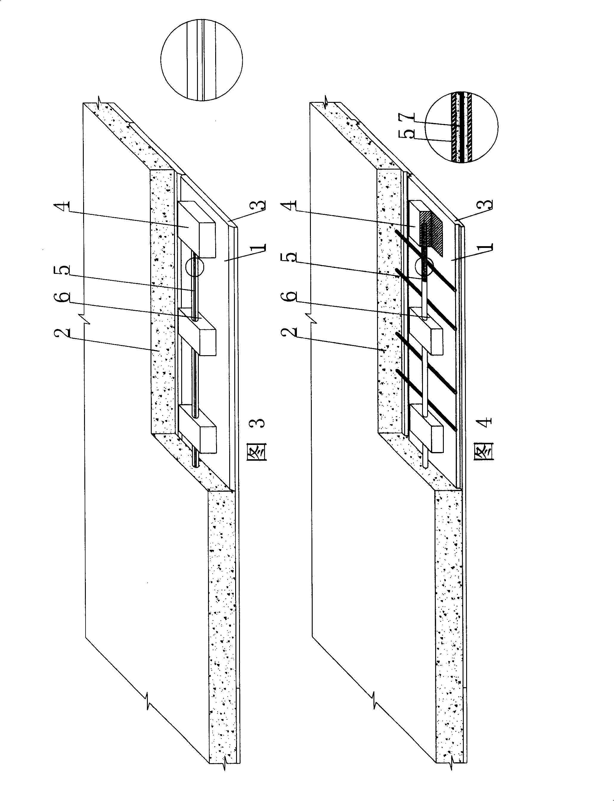 Laminated slab