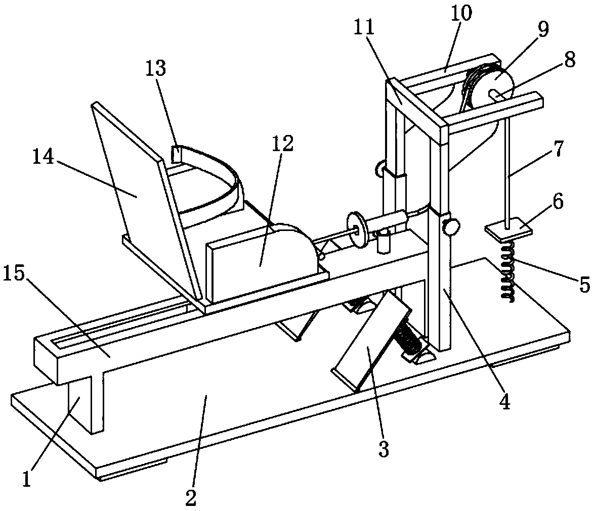 Clinical regulating type four limbs rehabilitation device for neurology department