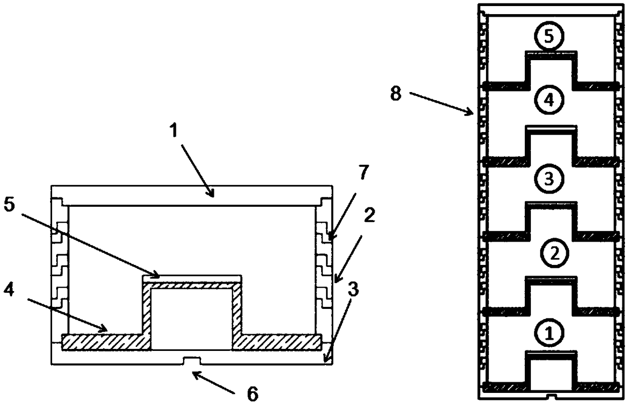 Efficient high-temperature curing technology of silicon carbide seed crystals