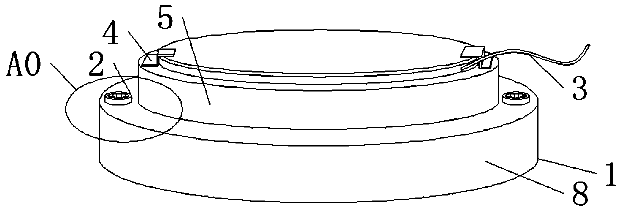 Epitaxial wafer for a diode