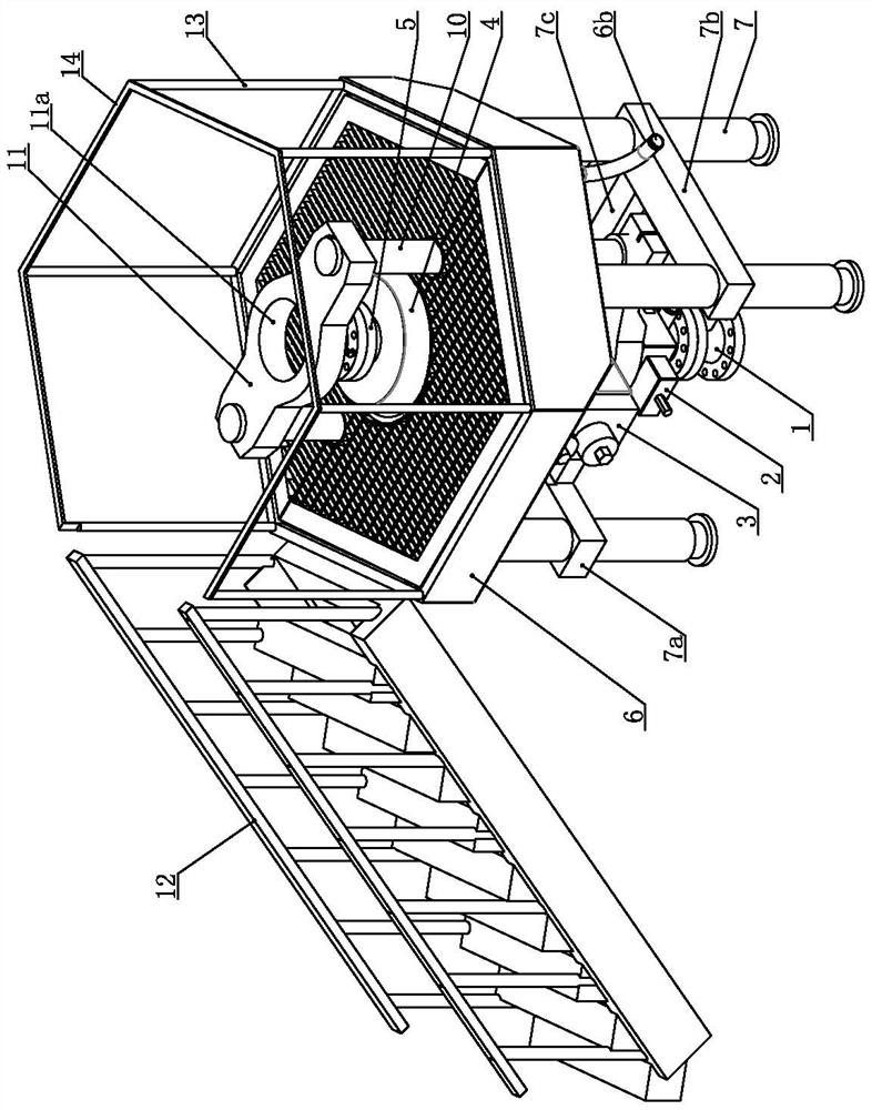 Low-pressure oil-water well under-pressure well repairing device and under-pressure well repairing method