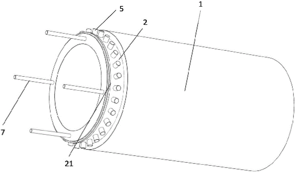 Novel rapid connecting device and method for following pipe piles while drilling